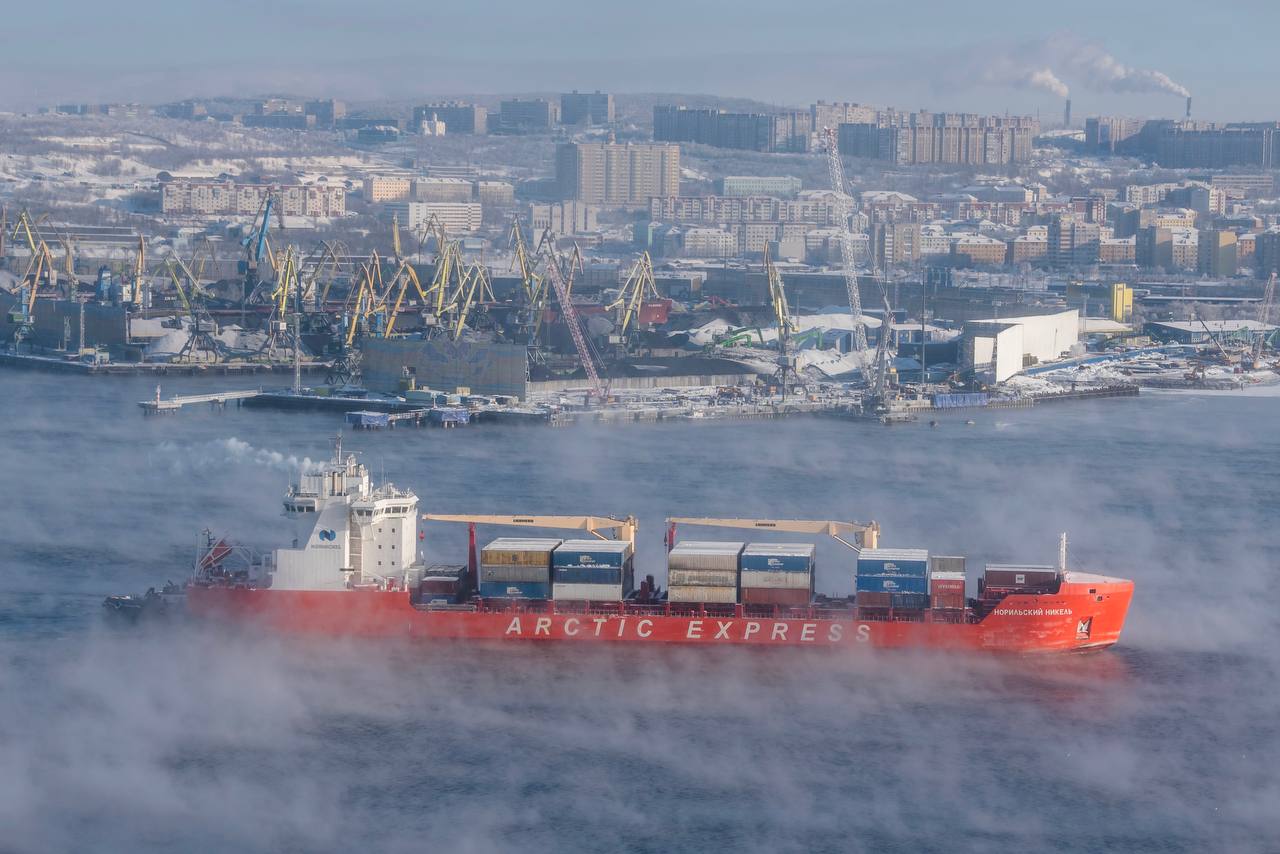 Завершено освидетельствование контейнеровоза «Норильский Никель»