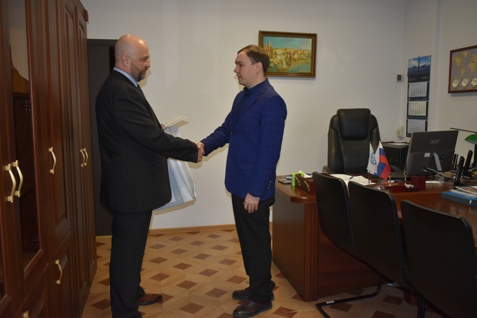 Награжден Андрей Соколенко – лауреат конкурса РС на лучшую выпускную квалификационную работу