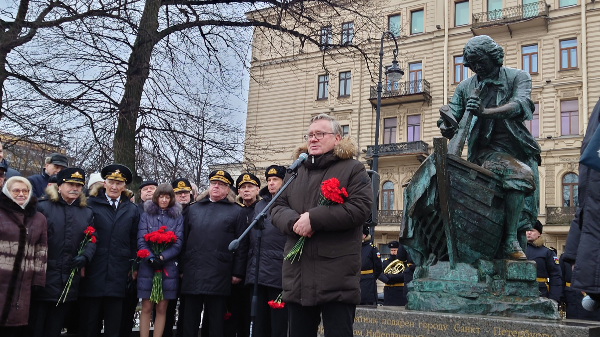 Генеральный директор РС выступил на митинге у памятника «Царь-плотник»