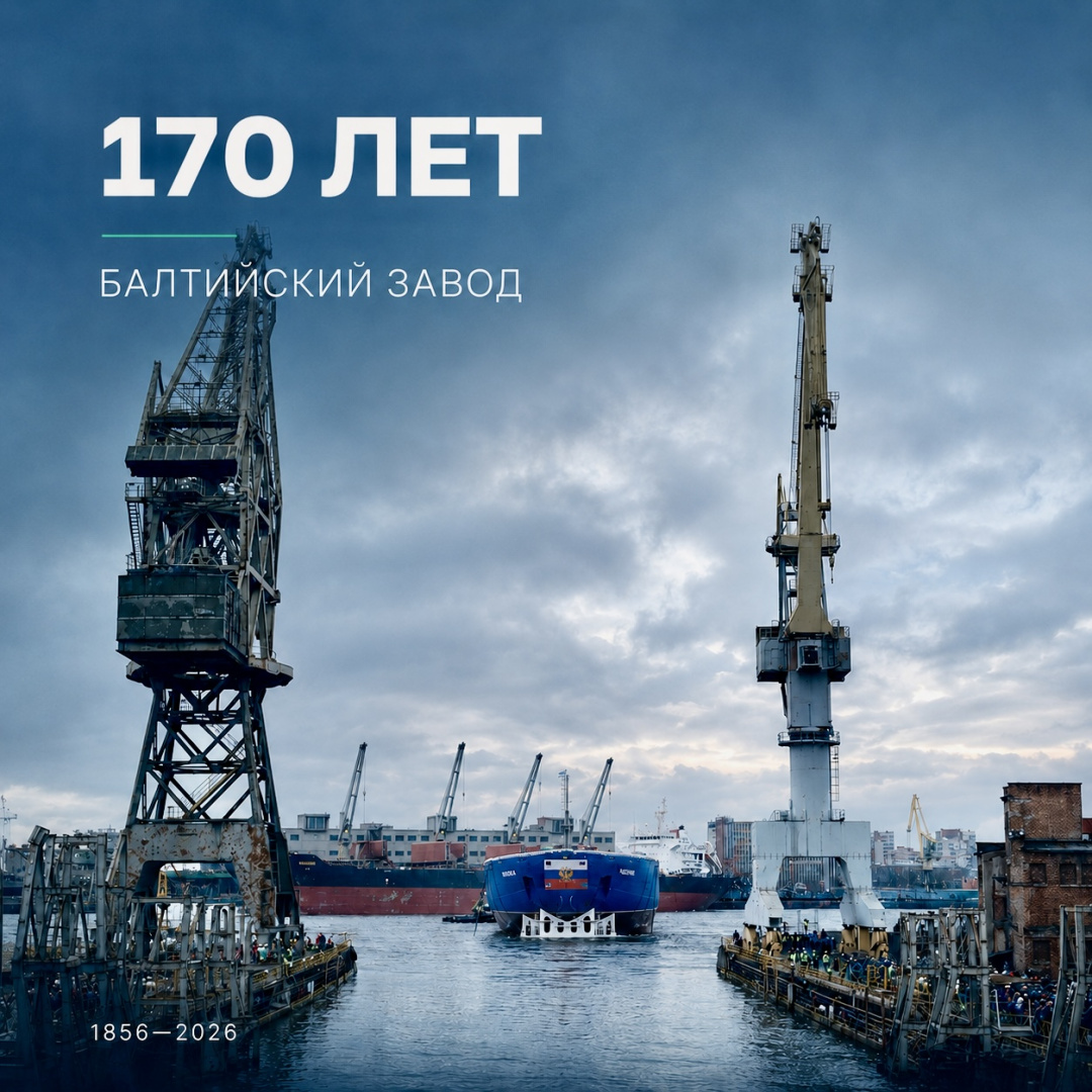 Поздравление РС по случаю 170-летия Балтийского завода