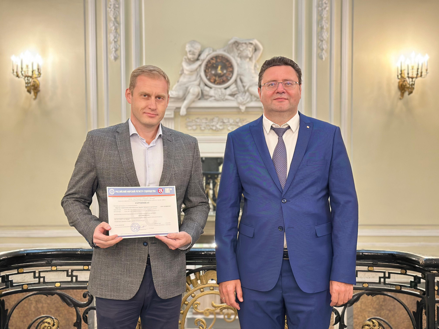 Сертифицирована СМК производителя судовой арматуры
