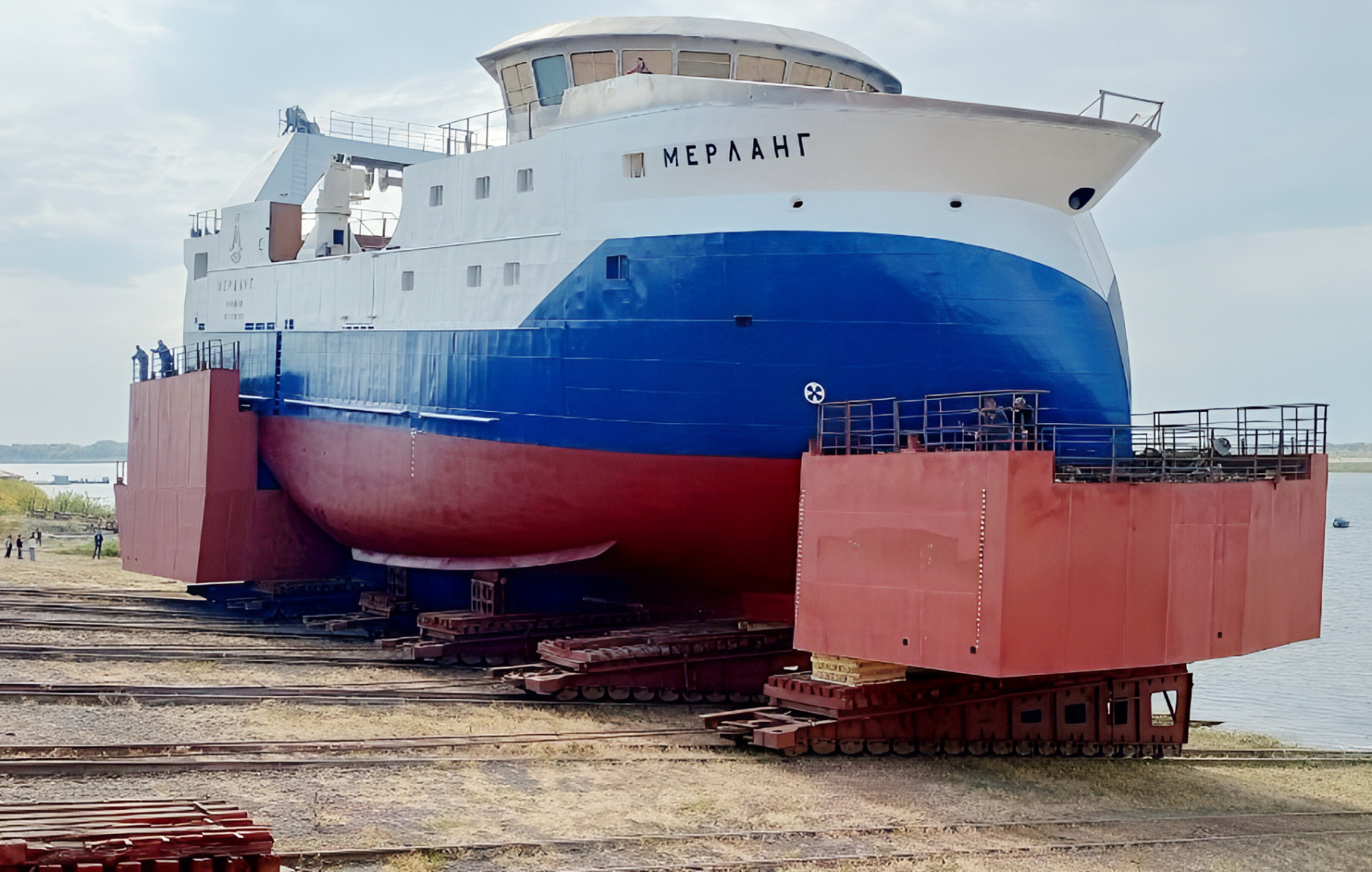 Класс РС: на Ахтубинском ССЗ спустили на воду траулер проекта ТР446