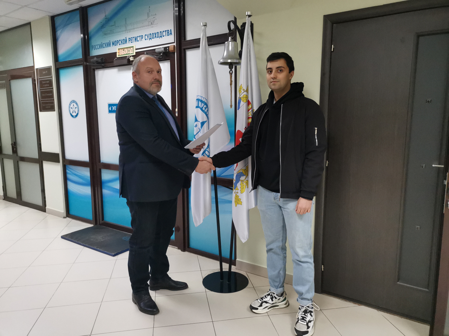 Награжден Никита Румянцев – лауреат конкурса РС на лучшую выпускную квалификационную работу 