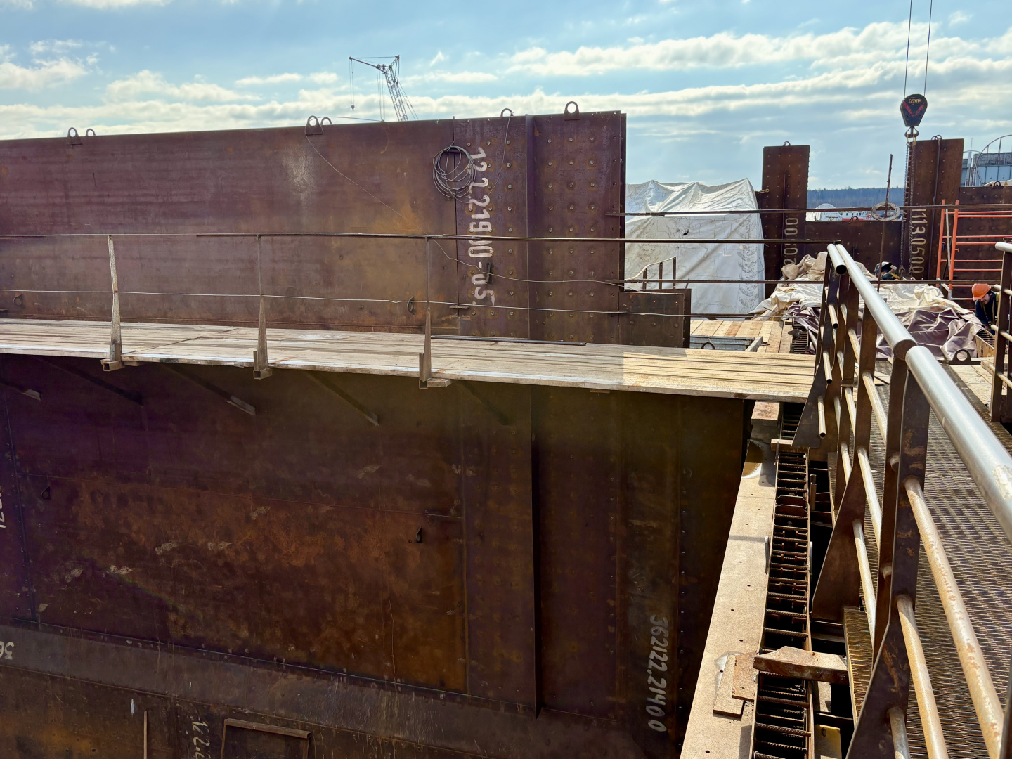 Состоялась закладка нового ПНХ проекта 04650 