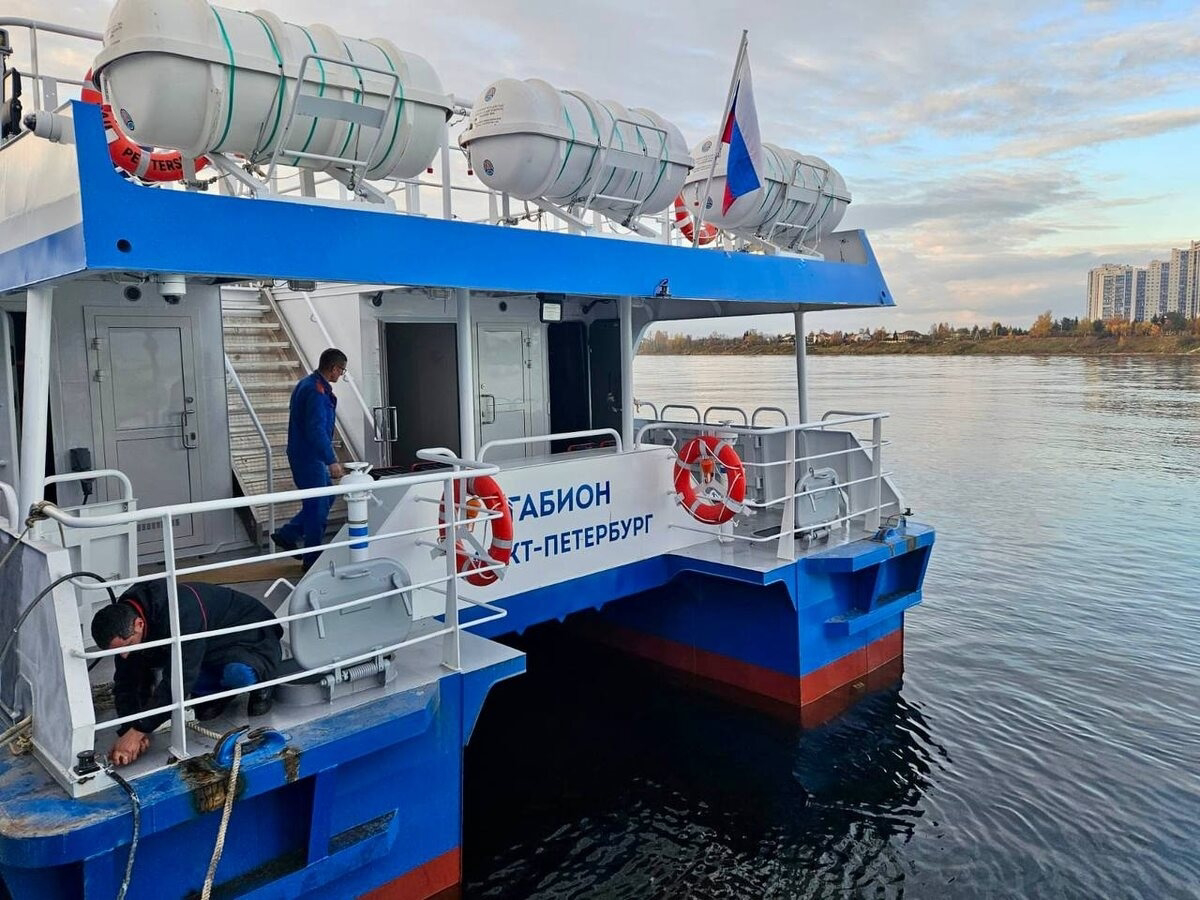 На пассажирский катамаран «Габион» выданы документы Регистра