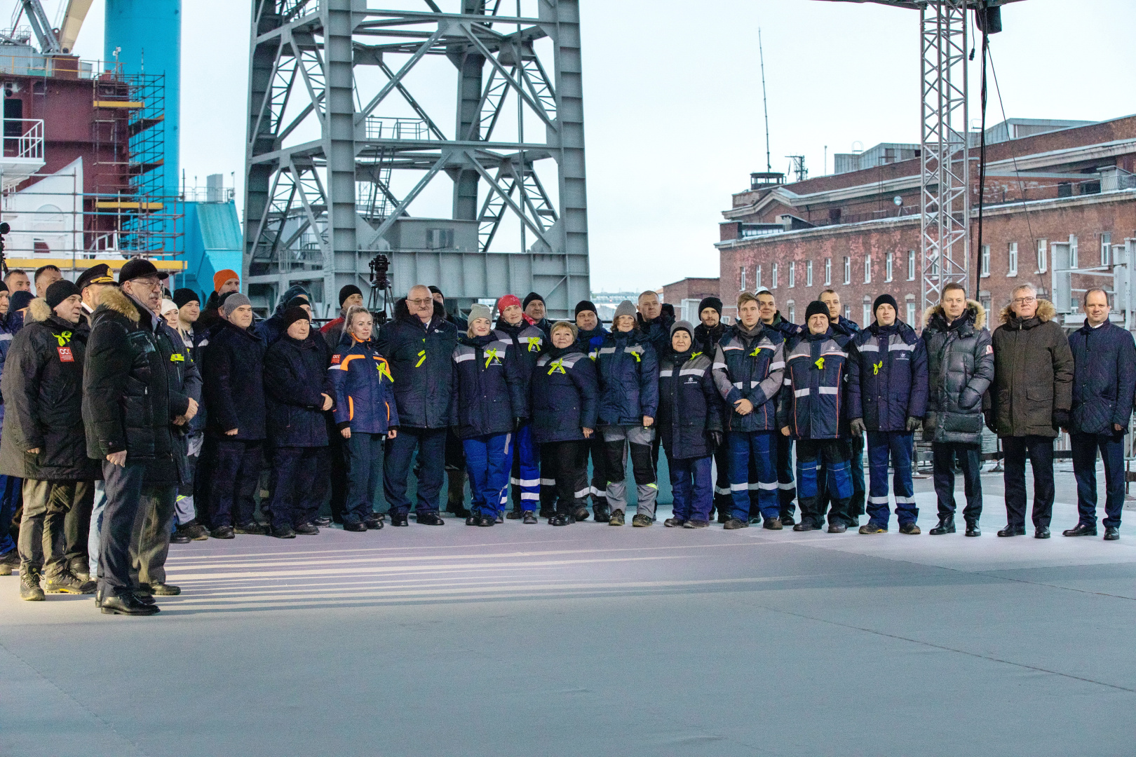 Класс РС: заложен новый серийный атомный ледокол «Ленинград» проекта 22220