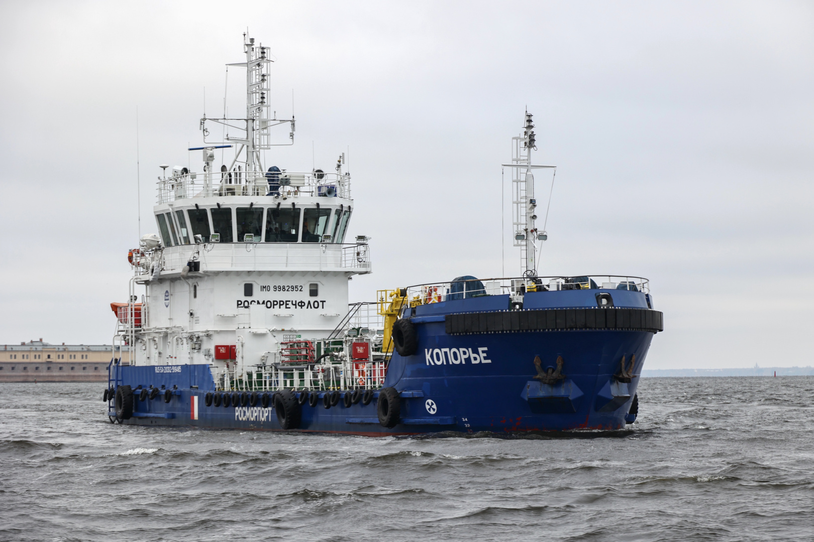 РС выдал классификационное свидетельство со знаком категории МАНС на судно «Копорье»