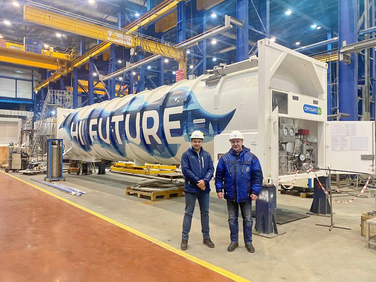 РС завершил очередной этап освидетельствования КЦ для жидкого водорода