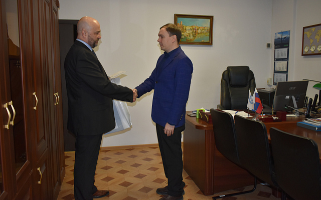 Награжден Андрей Соколенко – лауреат конкурса РС на лучшую выпускную квалификационную работу