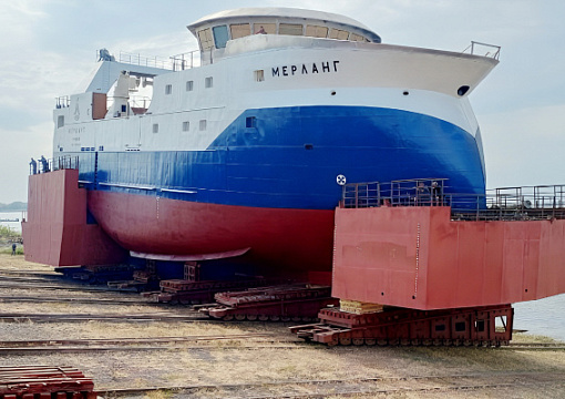 Класс РС: на Ахтубинском ССЗ спустили на воду траулер проекта ТР446