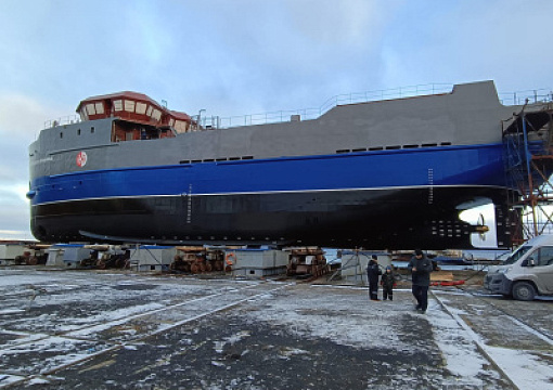  Класс РС: на воду спущен краболов «Александр Сапожников»