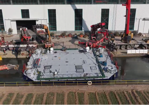 На класс РС построена модульная самоподъемная платформа WIDSON-50