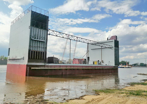 Завершена постройка серии блоков для плавучего дока 28140С