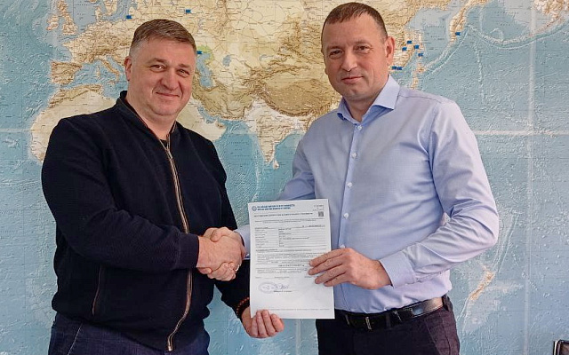 Завершилось строительство судна «Капитан Сергеев»