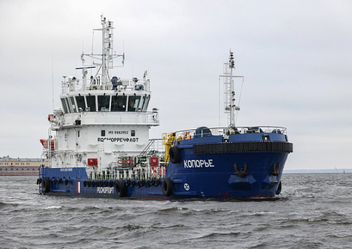 РС выдал классификационное свидетельство со знаком категории МАНС на судно «Копорье»