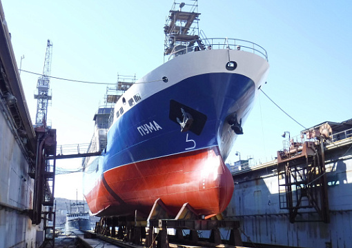 Класс РС: на Восточной верфи спущен на воду краболов «Пума»