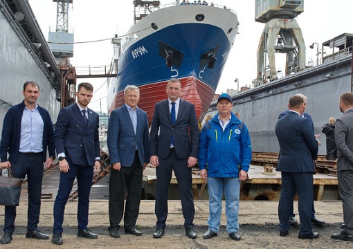 Класс РС: спущено на воду краболовное судно «Аурум»