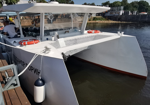 Завершено строительство пассажирского катамарана «Александр Горин» 