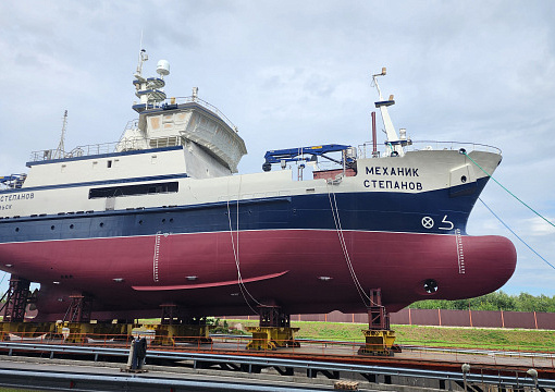 Класс РС: состоялся спуск на воду промысловых судов проекта 03070