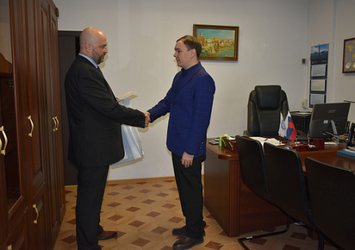 Награжден Андрей Соколенко – лауреат конкурса РС на лучшую выпускную квалификационную работу