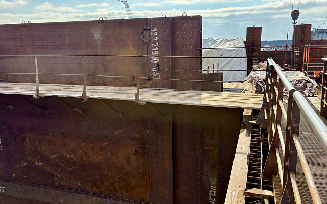 Состоялась закладка нового ПНХ проекта 04650 