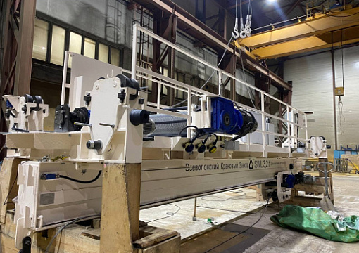 Завершено техническое наблюдение за производством и испытаниями мостового специального крана для атомных ледоколов