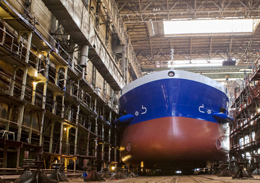 Класс РС: началась резка металла для нового судна проекта RSD59