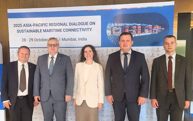 RS speaks at the ESCAP Regional Dialogue on Sustainable Maritime Connectivity